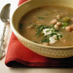 Chicken Green Chili with White Beans recipe