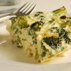 Crustless Broccoli and Cheese Quiche recipe