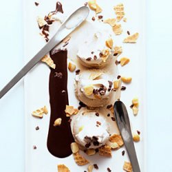 Coffee Chocolate Crunch Fantasia Ice Cream Sundaes recipe