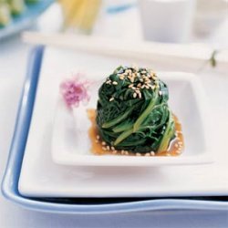 Sesame Spinach Salad recipe