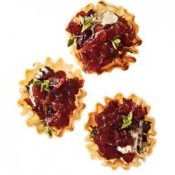 Red Onion Jam and Gorgonzola Tartlets recipe