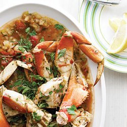 Quick Crab Stew in Fennel-Tomato Broth recipe