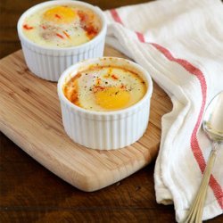 Baked Eggs with Saffron and Cumin recipe