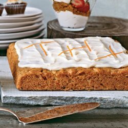 Frosted Carrot Cake Squares recipe