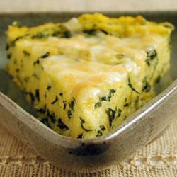 Polenta with Fontina and Spinach recipe