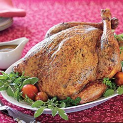 Herb-Roasted Turkey with Gravy recipe