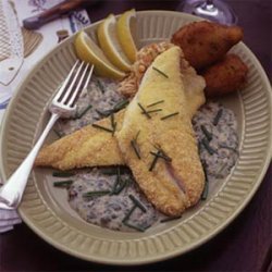 Schoolkid's Flounder with Fish-Camp Buerre Blanc recipe