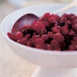 Anise Pear-Cranberry Sauce recipe