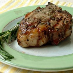 Rosemary Grilled Lamb Chops recipe