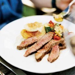 Flank Steak with Warm Moroccan Spices recipe