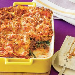 Ultimate Spinach and Turkey Lasagna recipe