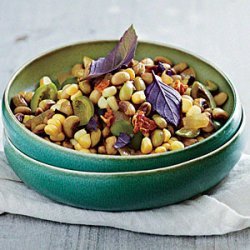Field Pea and Purple Basil Succotash recipe