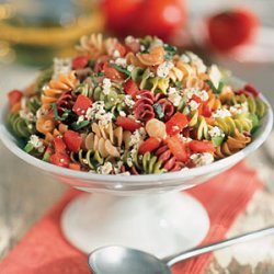 Greek Vegetable Rotini Salad recipe