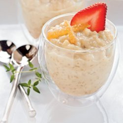 Ginger-Infused Japanese Rice Pudding recipe