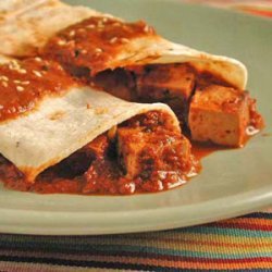 Tofu Mole Enchiladas recipe