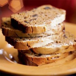 Pumpkin-Date Loaf with Cream Cheese Swirl recipe