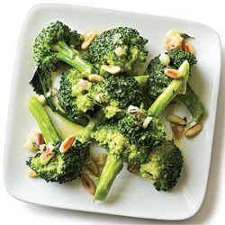 Dijon, Thyme, and Pine Nut Broccoli recipe