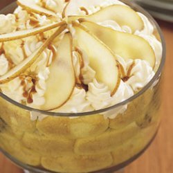 Autumn Trifle with Roasted Apples, Pears, and Pumpkin-Caramel Sauce recipe