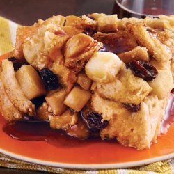 Apple-Raisin Bread Pudding recipe