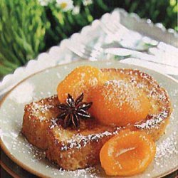 Pain Perdu with Poached Apricots recipe
