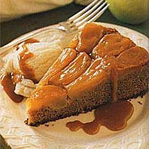 Winter Spice Cake with Caramelized Apple Topping recipe