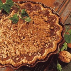 Pumpkin Pie with Ginger Streusel recipe