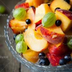 Peach and Berry Salad recipe