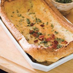 Yorkshire Pudding with Bacon and Sage recipe