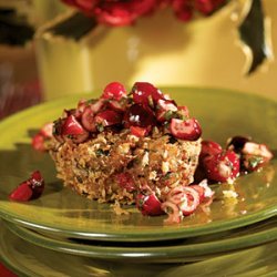 Black-eyed Pea Cakes with Cranberry-Red Pepper Salsa recipe