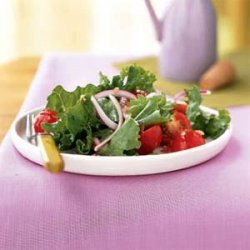 Simple Green Salad with Vinaigrette recipe