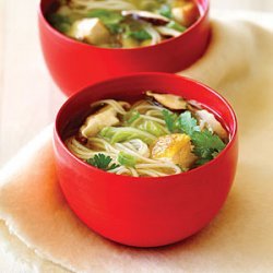 Shiitake Mushroom and Tofu Soup recipe