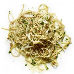Whole-Wheat Spaghetti with Garlic, Parsley, and Lemon recipe
