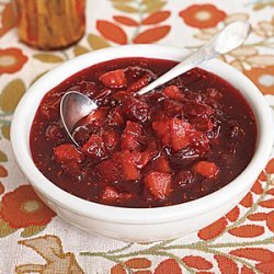 Cranberry-Apple Cider Sauce recipe