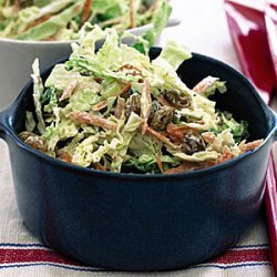 Coleslaw with Caraway and Raisins recipe