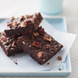 Triple Chocolate Surprise Brownies recipe