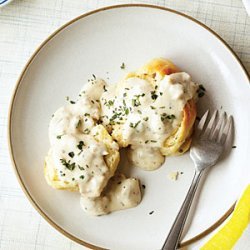 Buttermilk Biscuits with Country Sausage Gravy recipe