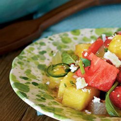 Southwest Watermelon Salad recipe