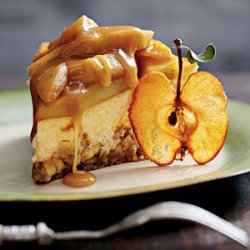Caramel Apple-Brownie Cheesecake recipe