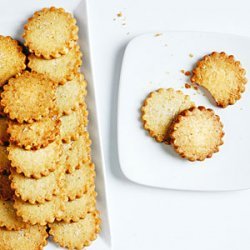 Walnut Shortbread Cookies with Flake Salt and Citrus recipe