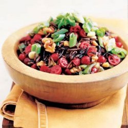 Wild Rice and Cranberry Salad recipe