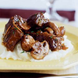 Slow-braised Beef Stew with Mushrooms recipe