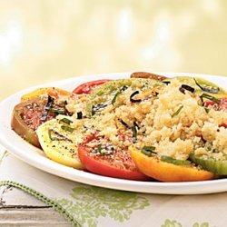 Heirloom Tomato Salad with Tomato Granita recipe