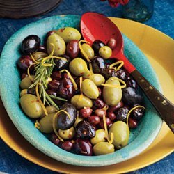 Warm Lemon-Rosemary Olives recipe