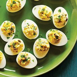 Mediterranean Deviled Eggs recipe