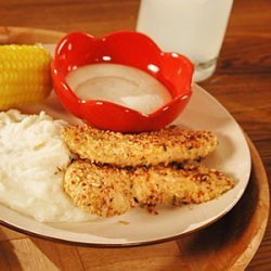 Oatmeal-Crusted Chicken Tenders recipe
