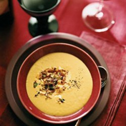 Silky Leek and Red Wine Soup recipe