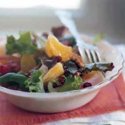 Clementine Salad with Spiced Walnuts and Pickled Onions recipe