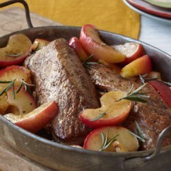 Pork Tenderlion with Apples recipe