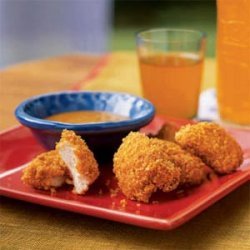 Chicken Nuggets with Mustard Dipping Sauce recipe