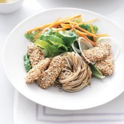 Sesame Chicken and Soba Noodles recipe